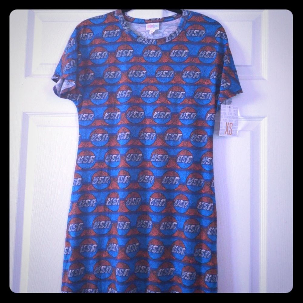 Maria Maxi Dress Americana